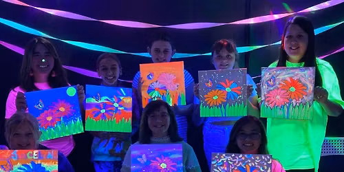GLOW in the DARK PAINT PARTY: Family Art Night at Wildwood!