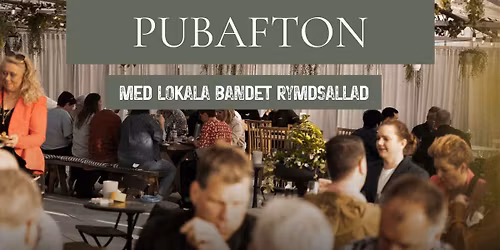 Pubafton med liveband