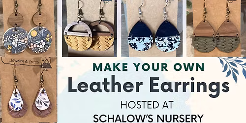 Make your Own Leather Earrings