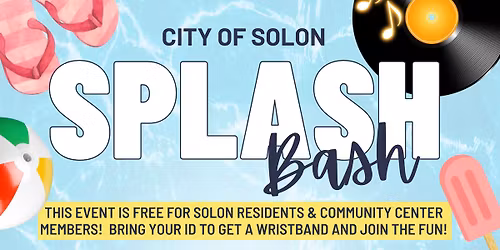 City of Solon | Splash Bash 2026