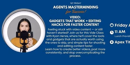 Gadgets That Work + Editing Hacks for Faster Content
