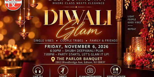 Diwali Glam \u2014 DESI Community Diwali Party