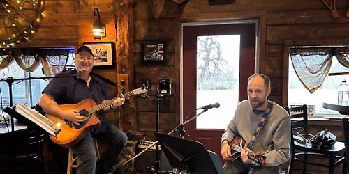 Dan and Larry at the Mayfield Grill