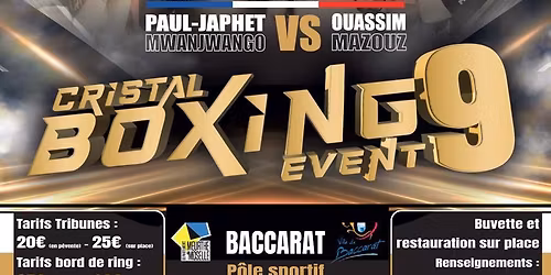 Cristal Boxing Event #9