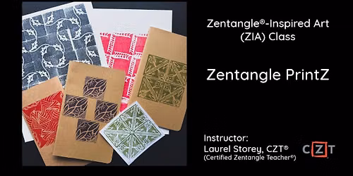 Zentangle\u00ae-Inspired Art (ZIA) Class - Zentangle PrintZ