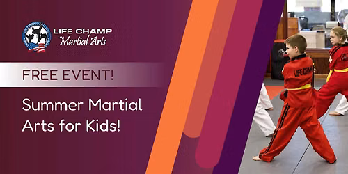 Summer Martial Arts for Kids (Kingstowne)