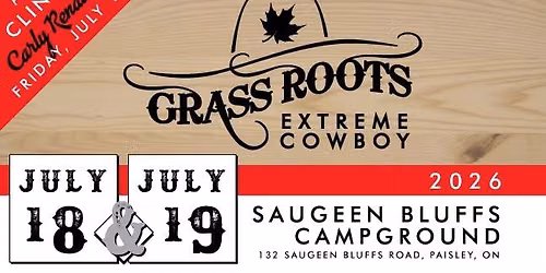 Grass Roots Extreme Cowboy at Saugeen Bluffs