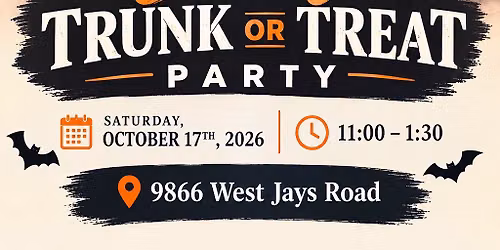 Triple Thread Trunk or Treat \ud83c\udf83 