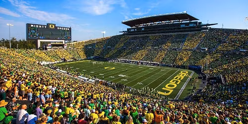 2025 Oregon Football AWAY Game Tickets