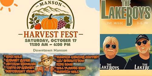 The LakeBoys at Manson Harvest Festival
