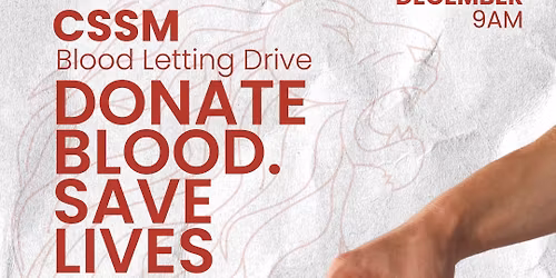 CSSM Blood Letting Drive