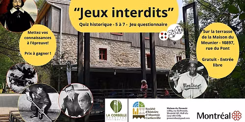"Jeux interdits" - 10 juillet 2026 \u00e0 17h00 - Quiz historique
