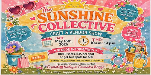 The Sunshine Collective Craft \/ Vendor Event