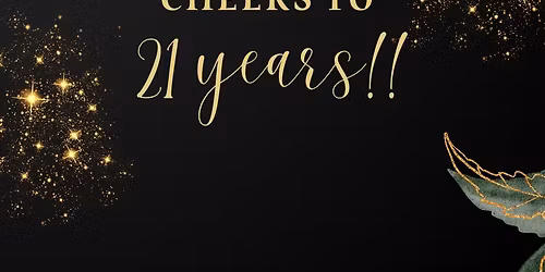 Cheers to 21 years!!!