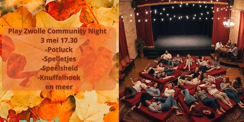 Play! Zwolle Community Nights (alle leeftijden)