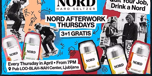 NORD AFTERWORK THURSDAYS: Quit Your Job, Drink a Nord \u2728 3+1 GRATIS