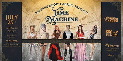 Big Bang BOOM! Cabaret presents Time Machine