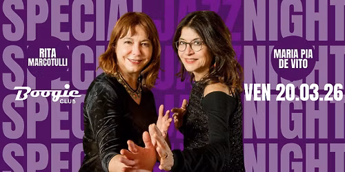 Rita Marcotulli e Maria Pia De Vito | SPECIAL JAZZ Boogie Club 