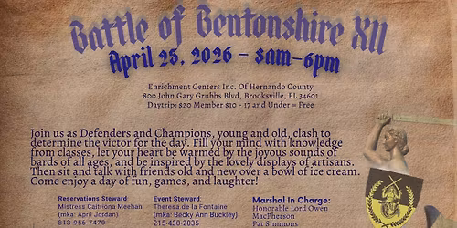 Battles of Bentonshire