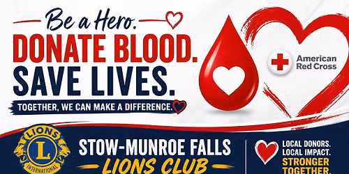 Stow-Munroe Falls Lions Club Blood Drive
