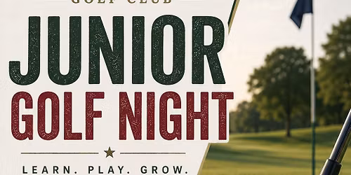 Junior Golf Night