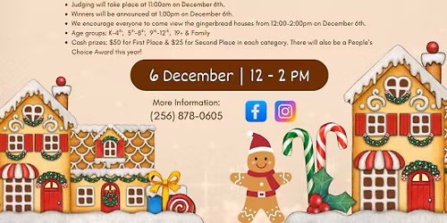 Gingerbread House Competition