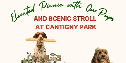 June 8th~Pup Picnic Experience & Garden Walk at Cantigny Park
