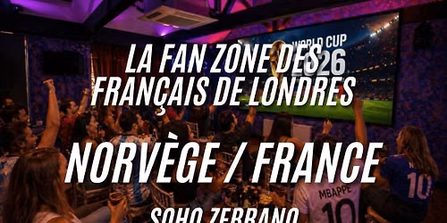 Norv\u00e8ge\/France - Coupe du Monde 2026 - Soho Zebrano
