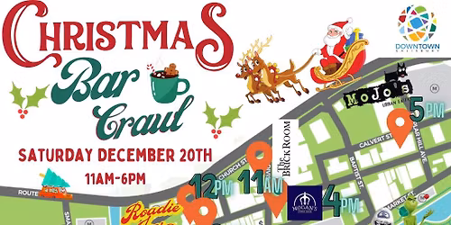 Downtown Salisbury Christmas Bar Crawl!