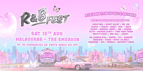 R&B Fest Is Coming To Melbourne!