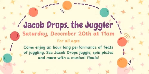 Jacob Drops, the Juggler