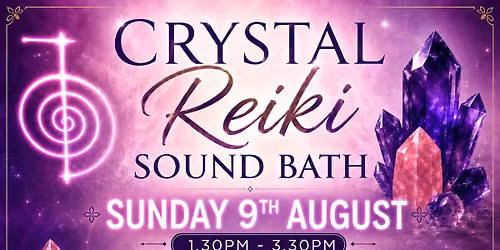 Crystal Reiki healing Sound Bath with Sharon & Danni\ud83d\udc9c
