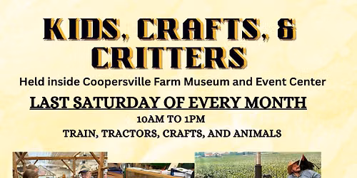 Kids, Crafts, and CRITTERS