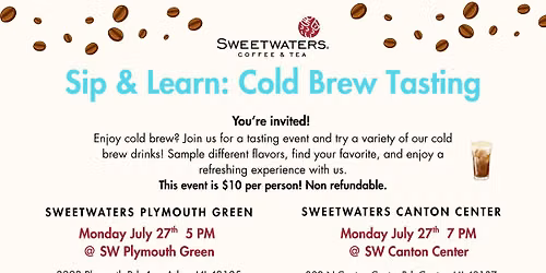 Sip & Learn: Cold Brew Tasting