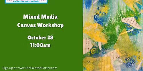 Mixed Media Canvas Workshop