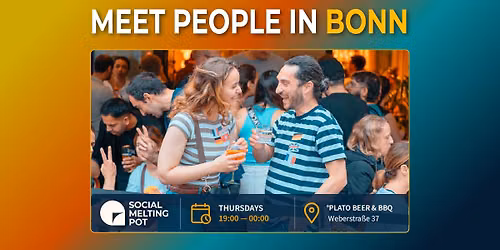 Meet Locals & Internationals in Bonn | Every Thursday