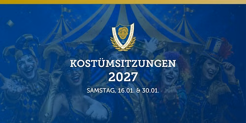 Kost\u00fcmsitzungen \u201eBlau-Wei\u00df\u201c Ehrang 2027