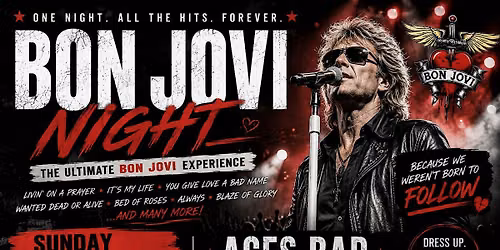 BON JOVI THEMED NIGHT!