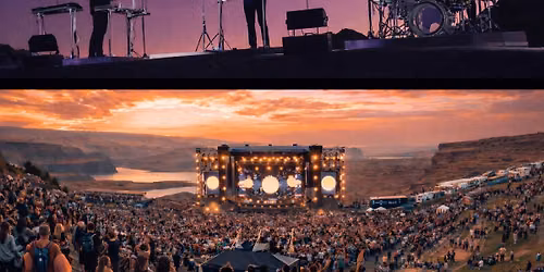 RUFUS DU SOL 6\/6\/26 @ The Gorge, round-trip shuttle seats from Quincy