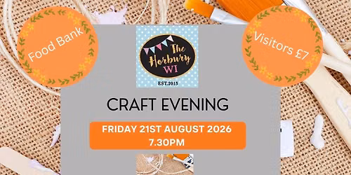 The Horbury WI August 2026 Meeting