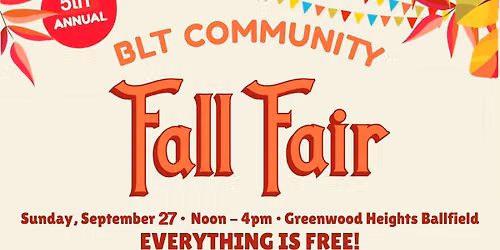 BLT Fall Fair