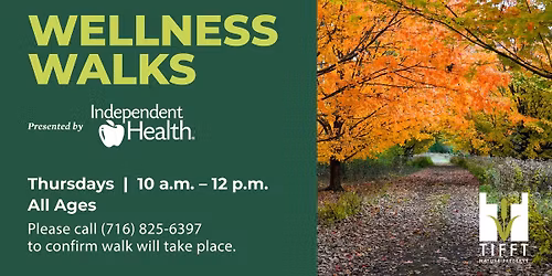 Wellness Walks presented by Independent Health (All ages)