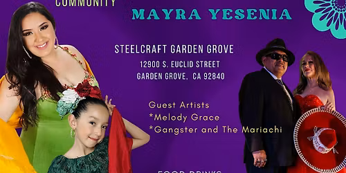 CULTURA FEST-FREE ENTRY at SteelCraft Garden Grove April 25th Noon-5pm