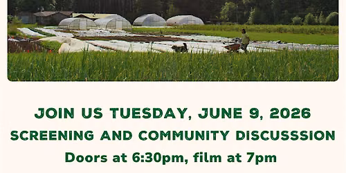 The Hand that Feeds us Film- Town Hall discussion about local food