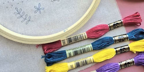 *Fully Booked* Introduction to the Modern Embroidery Workshop