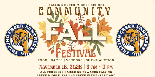 2nd Annual Falling Creek Middle Community Fall Fest