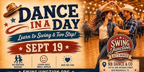 DANCE IN A DAY \ud83d\udc83 Learn to Swing & Two Step for Beginners