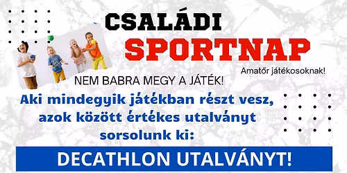 Csal\u00e1di Sportnap Pet\u0151h\u00e1z\u00e1n