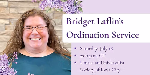 Bridget Laflin's Ordination Service