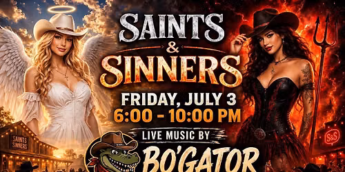 Bo\u2019Gator Debut at Saints & Sinners!